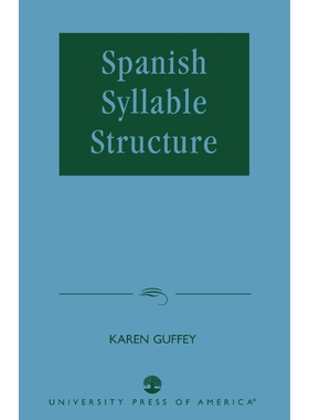 按需印刷Spanish Syllable Structure[9780761822660]