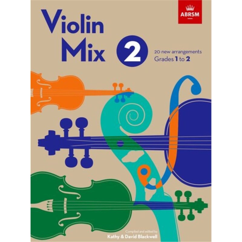 预订不退不换 音乐Violin Mix 2:20 new arrangements, Grades 1 to