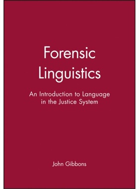 预订Forensic Linguistics[9780631212478]