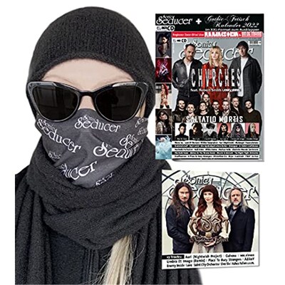 预订不退不换德语 Sonic Seducer 09/2021, m. Audio-CD + Stilvolle Mund-Nasen-Abdeckung:mit Chvrches & Robert Smith (The Cu