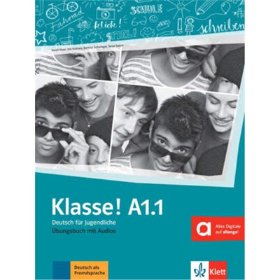 预订【德语】 Klasse! A1.1 Übungsbuch mit Audios online[9783126071239]