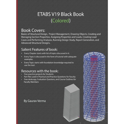 按需印刷ETABS V19 Black Book (Colored)[9781774590447]
