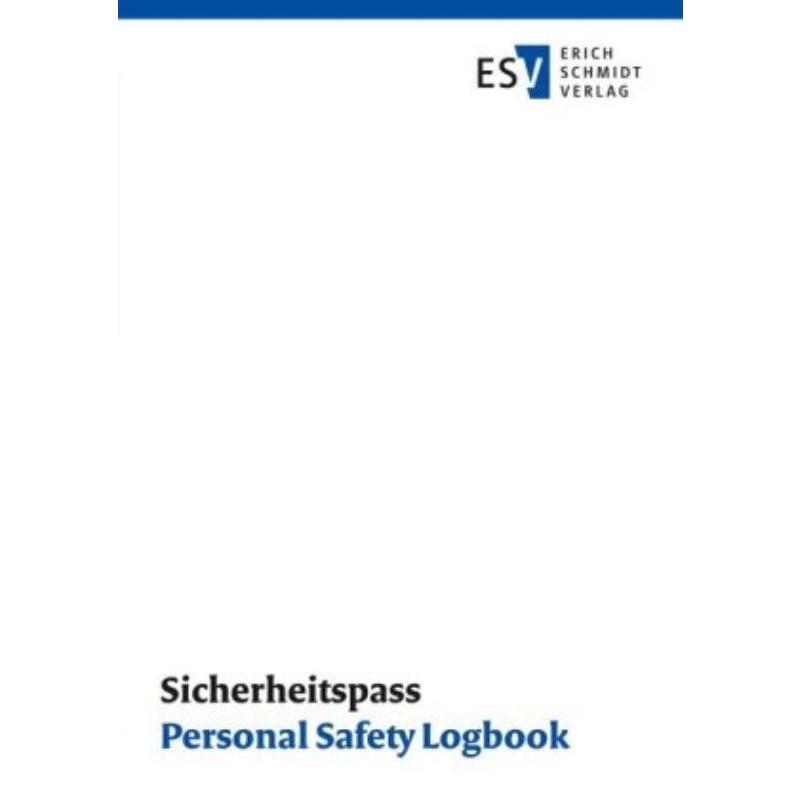 预订【德语】 Sicherheitspass:Personal Safety Logbook