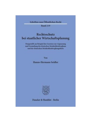 预订不退不换德语Rechtsschutz bei staatlicher Wirtschaftsplanung.:Dargestellt am Beispiel des Gesetzes zur Anpassung und