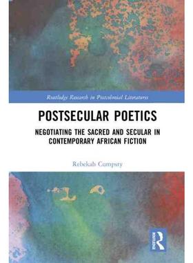 按需印刷TF Postsecular Poetics[9781032231655]