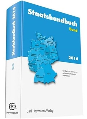 预订【德语】Staatshandbuch Bund 2016