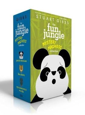 现货 The FunJungle Mystery Madness Collection 套装书:熊猫monium; 狮子倒下; Tyrannosaurus Wrecks  3册
