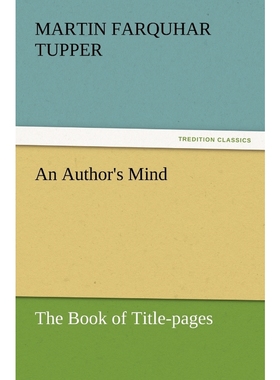 按需印刷An Author's Mind[9783847232667]