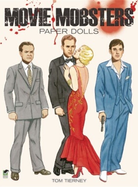 预订Movie Mobster Paper Dolls[9780486480497]