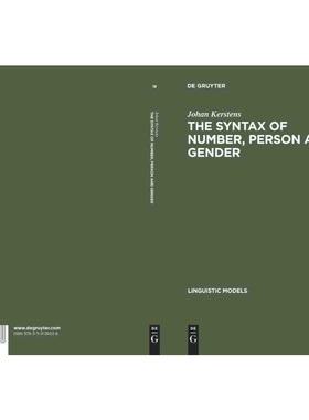 按需印刷不退不换DGYT The Syntax of Number, Person and Gender[9783110136036]