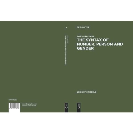 按需印刷DGYT The Syntax of Number, Person and Gender[9783110136036]