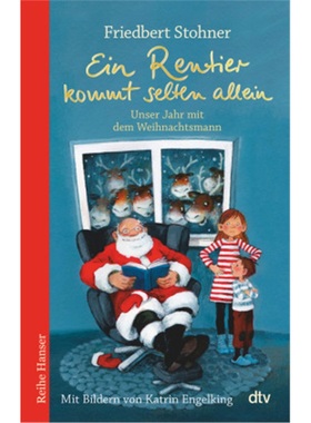 预订【德语】Ein Rentier kommt selten allein Unser Jahr mit dem Weihnachtsmann[9783423640343]
