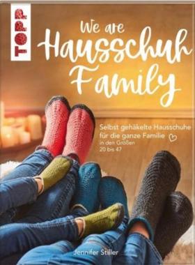 预订【德语】 We are HAUSSCHUH-Family:Selbst gehäkelte Hausschuhe für die ganze Familie