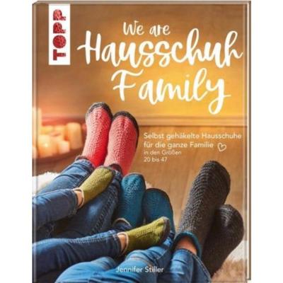 预订【德语】 We are HAUSSCHUH-Family:Selbst gehäkelte Hausschuhe für die ganze Familie