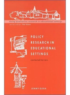 按需印刷不退不换Policy Research in Educational Settings[9780335202959]