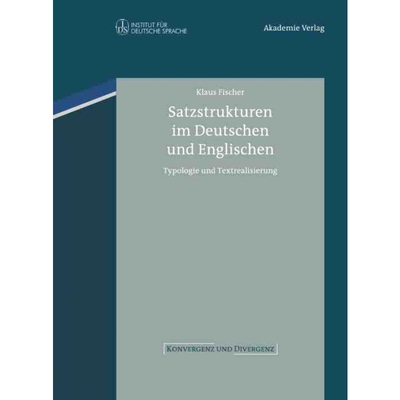 按需印刷DEG Satzstrukturen im Deutschen und Englischen[9783050063331]
