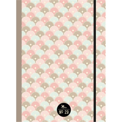 预订【德语】 Notizbuch No. 29 - Retro-Fächer[4280000943491]