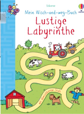 预订【德语】 Mein Wisch-und-weg-Buch, Lustige Labyrinthe[9781782320449]