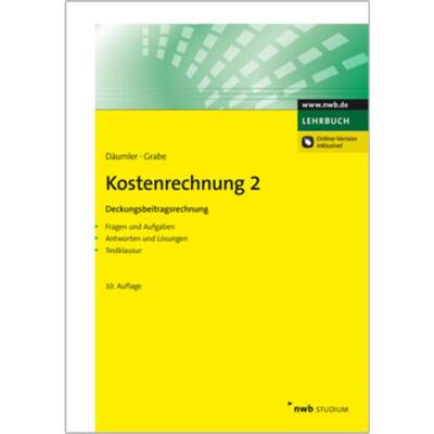 预订【德语】 Kostenrechnung 2 - Deckungsbeitragsrechnu