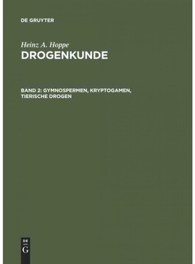 按需印刷DEG Gymnospermen, Kryptogamen, Tierische Drogen[9783110066609]