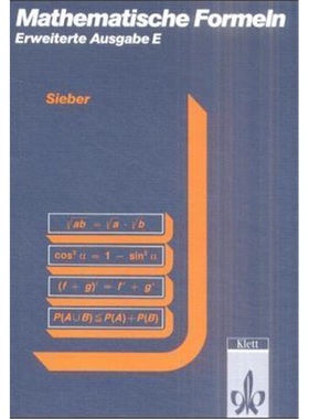 预订【德语】 Mathematische Formeln Erweiterte Ausgabe E. Formelsammlung Gymnasium m[9783127179002]