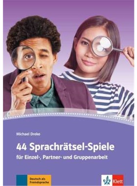 预订【德语】 44 Sprachrätsel-Spiele für Einzel-, Partner- und Gruppenarbeit[9783126741545]