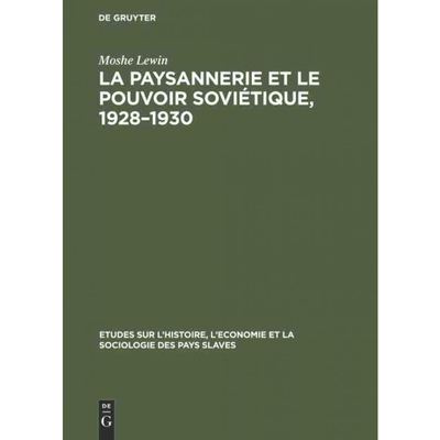 按需印刷不退不换DEG La paysannerie et le pouvoir soviétique, 1928?C1930[9789027975133]