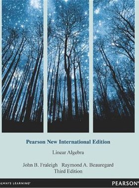 预订Linear Algebra:Pearson New International Edition