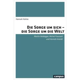 Heidegger Foucau Sorge die Welt sich Die Michel 预订 Martin 德语