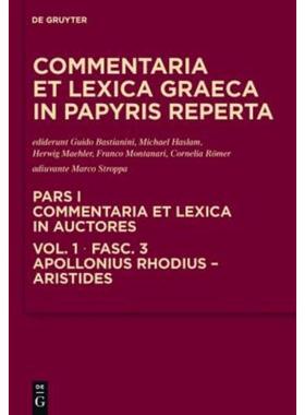 按需印刷DEG Apollonius Rhodius   Aristides[9783110195026]