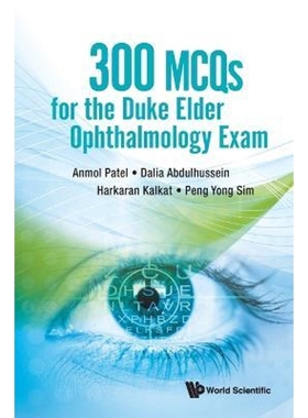 按需印刷300 MCQs for the Duke Elder Ophthalmology Exam[9789811233050]