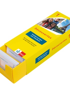 预订【德语】 Découvertes 1 (ab 2020) - Vokabel-Lernbox zum Schulbuch 1. Lernjahr[9783129240540]