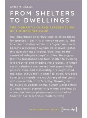 预订From Shelters to Dwellings - The Dismantling and Reassembling of the Refugee Camp