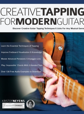按需印刷Creative Tapping For Modern Guitar[9781789332018]