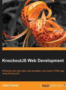按需印刷KnockoutJS Web Development[9781782161028]