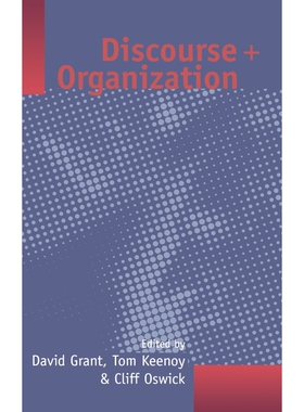 按需印刷不退不换Discourse and Organization[9780761956709]