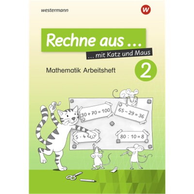 预订不退不换德语 Rechne aus mit Katz und Maus - Mathematik Arbeitshefte Ausgabe 2018. T[9783141129229]