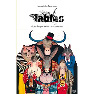 法语 儿童绘本 FABLES DE JEAN DE LA FONTAINE, ILLUSTReES 原版进口