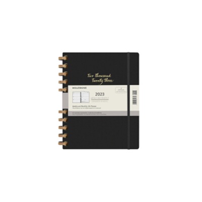 预订不退不换德语 Moleskine 12 Monats Life Kalender Mit Spiralbindung 2023 XXL, Wochen-M[8056598851779]