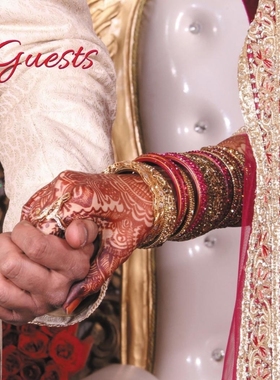 预订ASIAN Wedding Guest Book (HARDCOVER), For Asian Special Events & Functions, Commemorations, Annivers