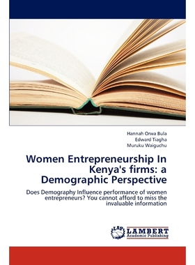 按需印刷Women Entrepreneurship in Kenya's Firms[9783659218743]