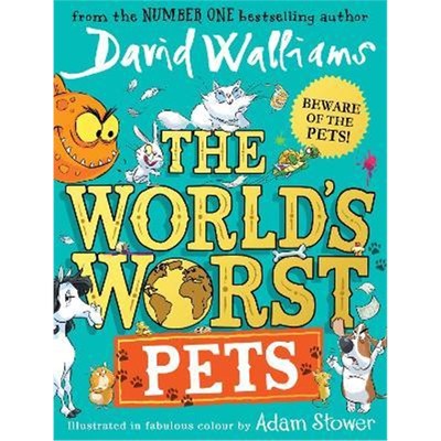 现货 世界上糟糕的宠物 THE WORLD’S WORST PETS 大卫威廉姆斯  青少年读物 英文原版 上海外文书店