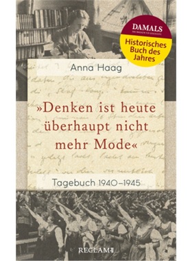 预订【德语】 Denken ist heute uberhaupt nicht mehr Mode [9783150113134]