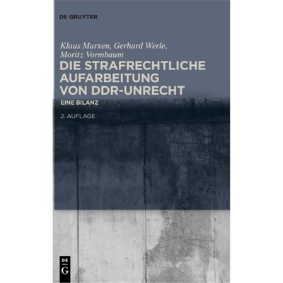 预订【德语】 Die strafrechtliche Aufarbeitung von DDR-