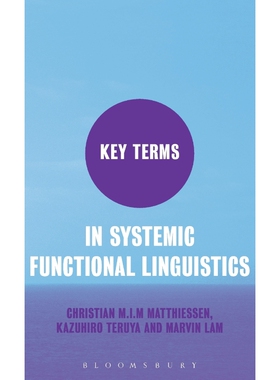 按需印刷Key Terms in Systemic Functional Linguistics[9781847064394]