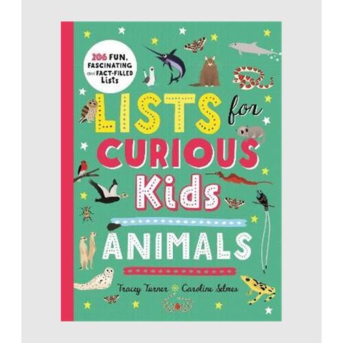 英文原版 Lists for Curious Kids: Animals:206 Fun, Fascinating and Fact-Filled Lists