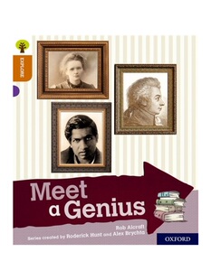 现货 牛津树 Oxford Reading Tree Explore with Biff, Chip and Kipper: Oxford Level 8: Meet a Genius 单本  英文原版