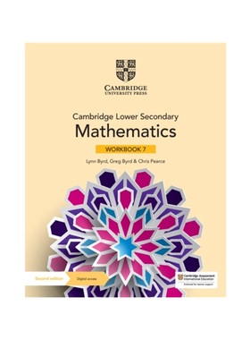 现货NEW Cambridge Lower Secondary Mathematics Workbook 7 with Digital Access (1Yr Subscription)