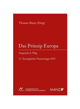 预订【德语】Das Prinzip Europa: