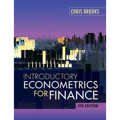 预订Introductory Econometrics for Finance